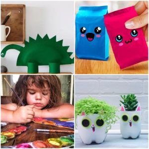 30 Kids Crafts Easiest For Boring Time