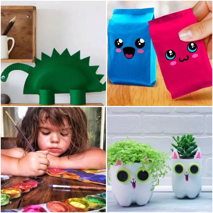 30 Kids Crafts Easiest For Boring Time