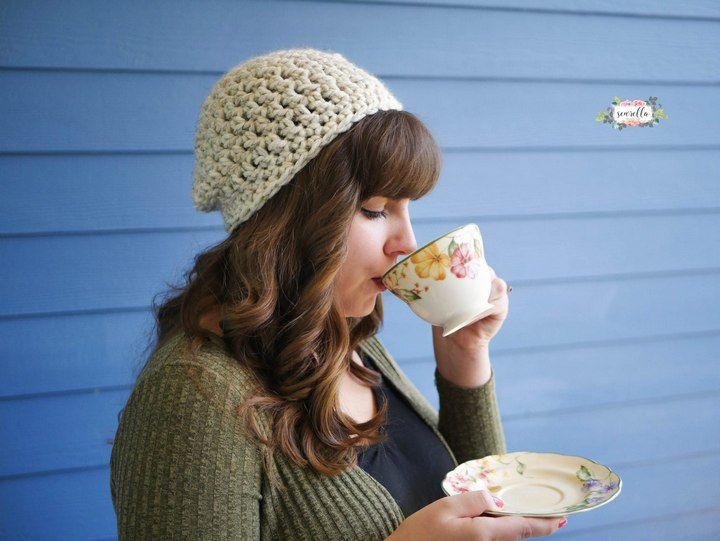 30 Minute Beginner Crochet Slouchy Hat