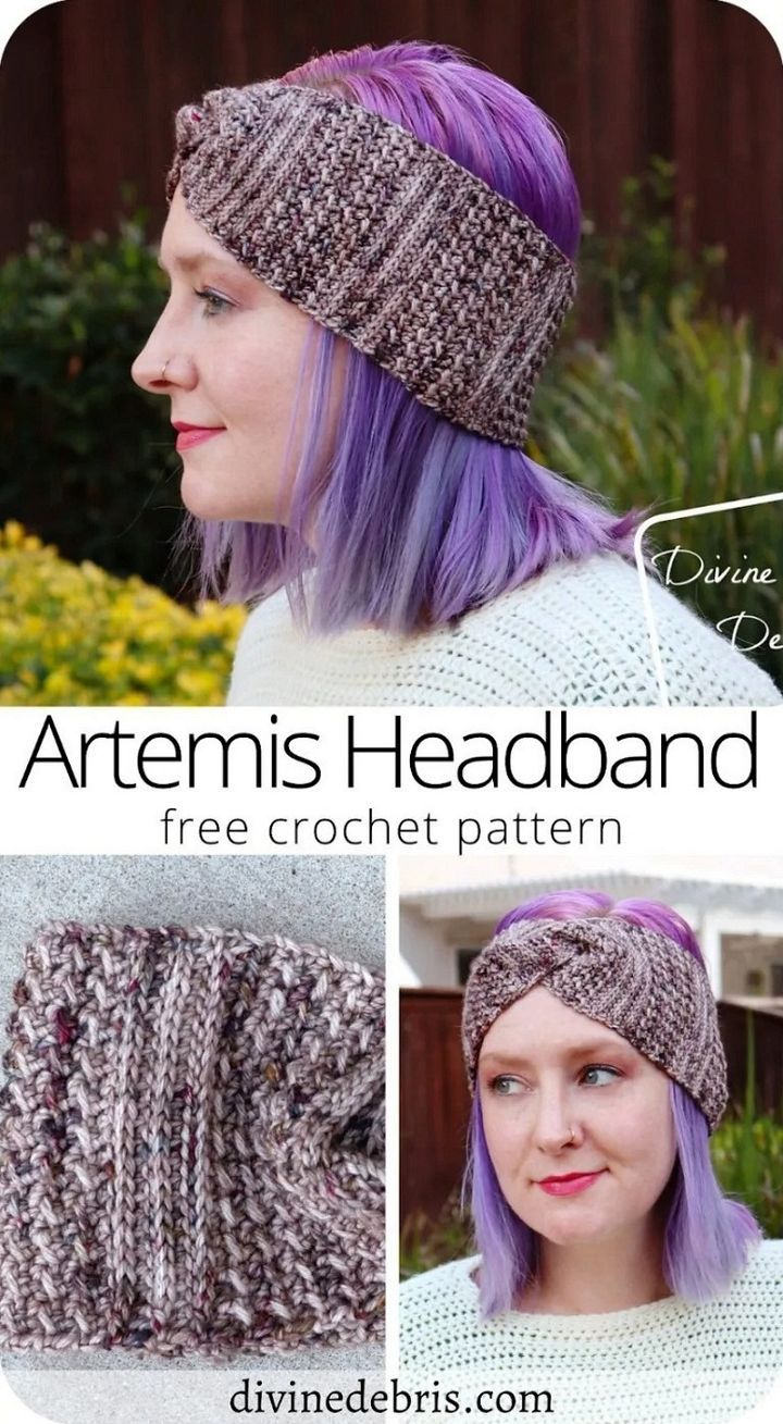 A Season for Headbands – The Artemis Headband Crochet Pattern