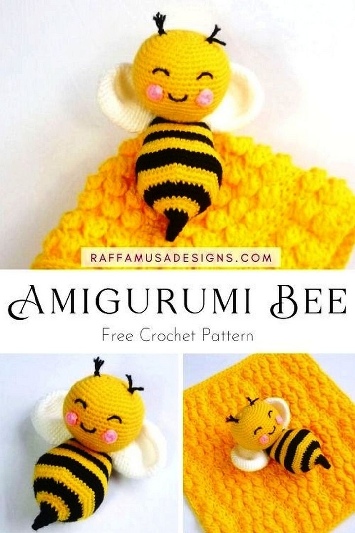 Amigurumi Bee – Free Crochet Pattern