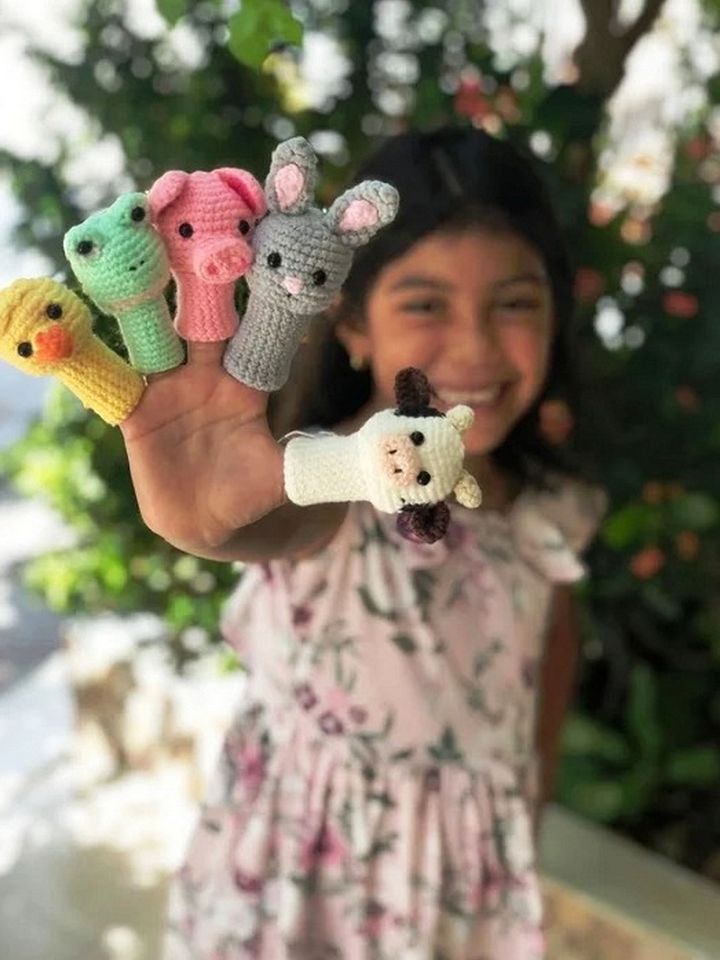Awesome Animal Finger Puppets