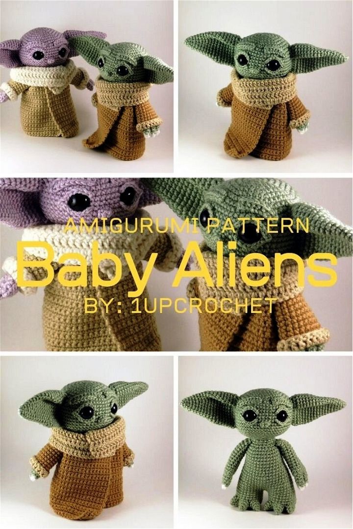 Baby Yoda Inspired Amigurumi Pattern
