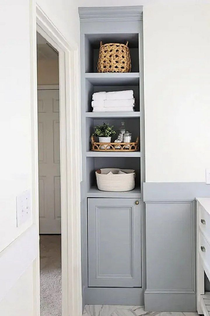 Bathroom Shelves and Cabinet
