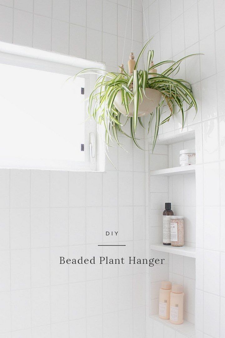 Beaded Plant Hanger DIY