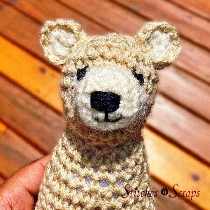 Crochet Amigurumi Bear – Bravo the Bear Cub