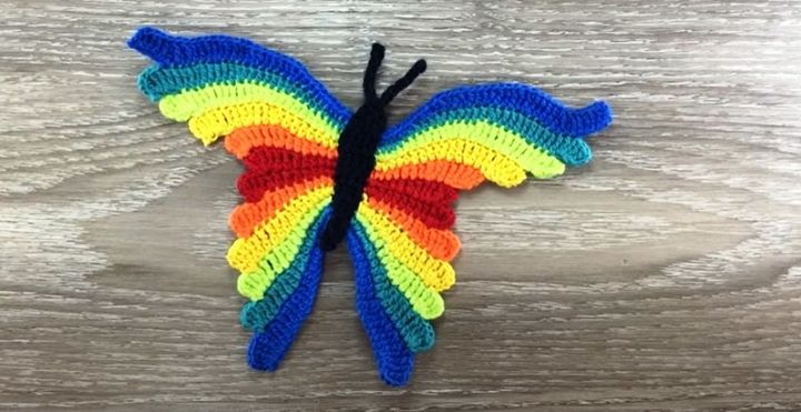 Crochet Butterfly Pattern 1