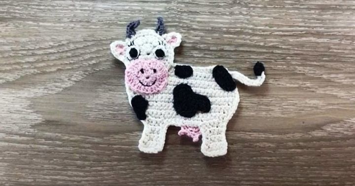 Crochet Cow Pattern 1