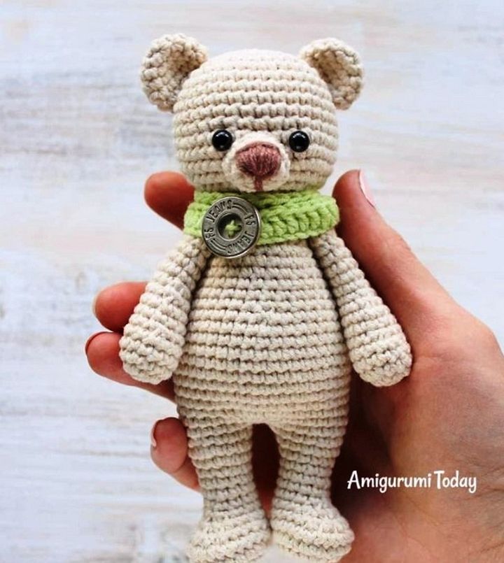 Crochet Cuddle Me Bear Amigurumi Pattern