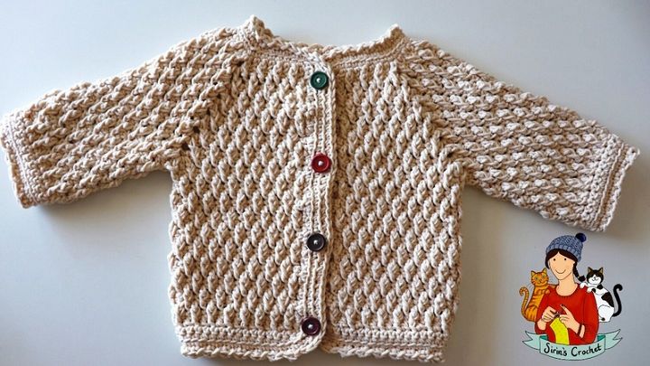 Crochet Easy Alpine Stitch Baby