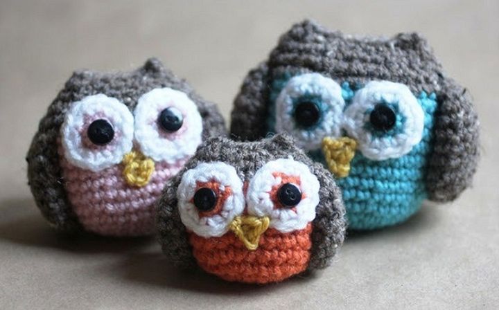 Crochet Owl Family Amigurumi Pattern