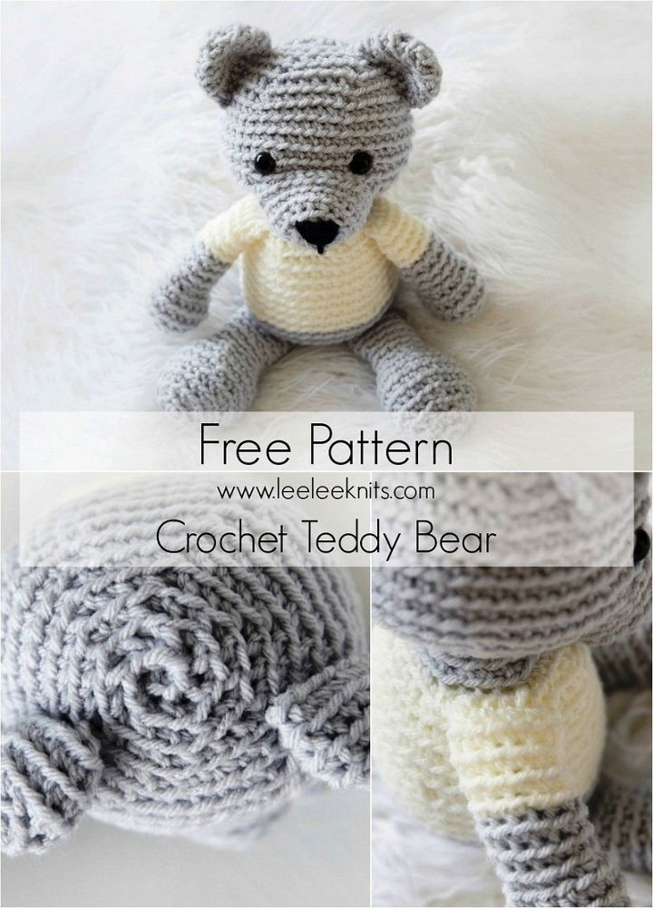 Crochet Teddy Bear – Free Pattern