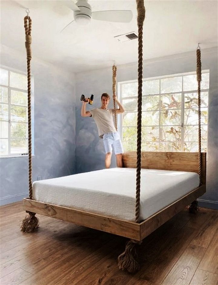 DIY Hanging Bed