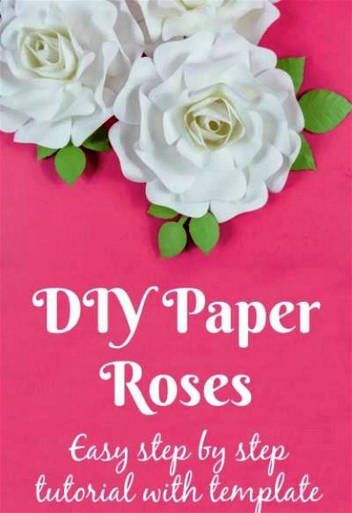 DIY Paper Rose Tutorial Mini Alora Paper Rose