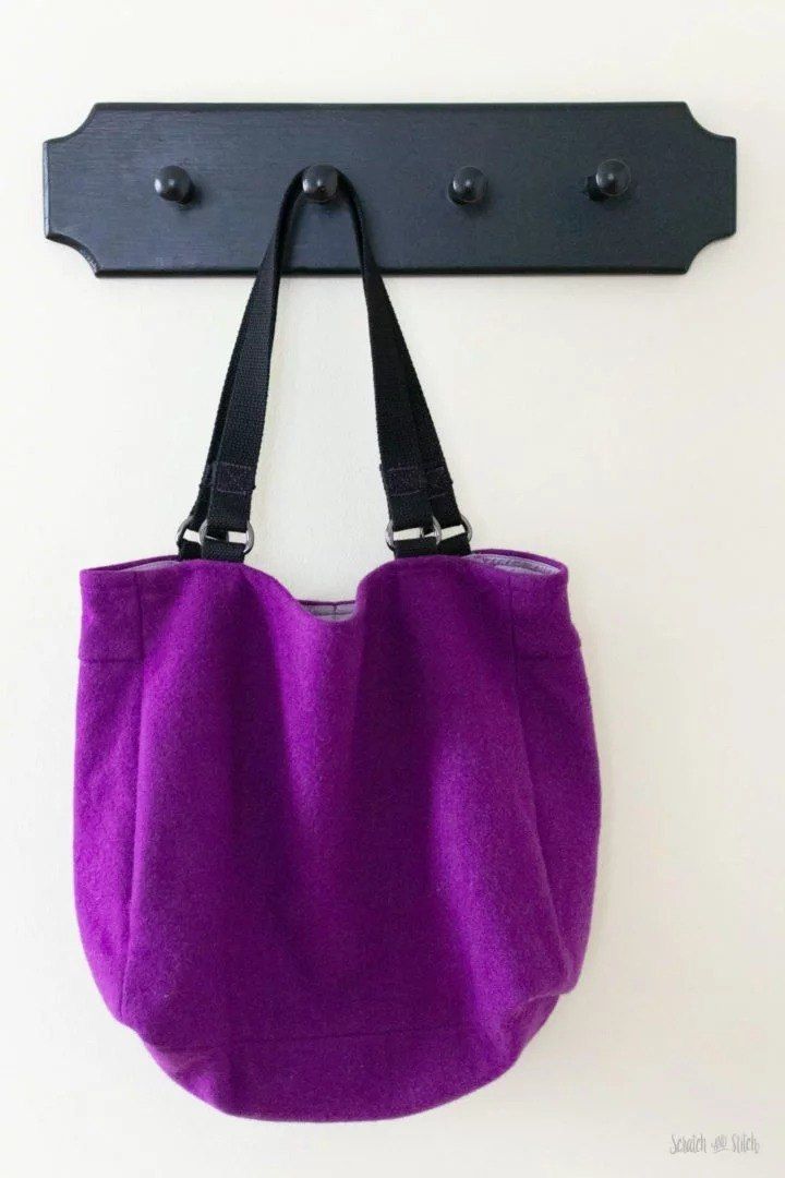 DIY Tote Bag from Mini Skirt