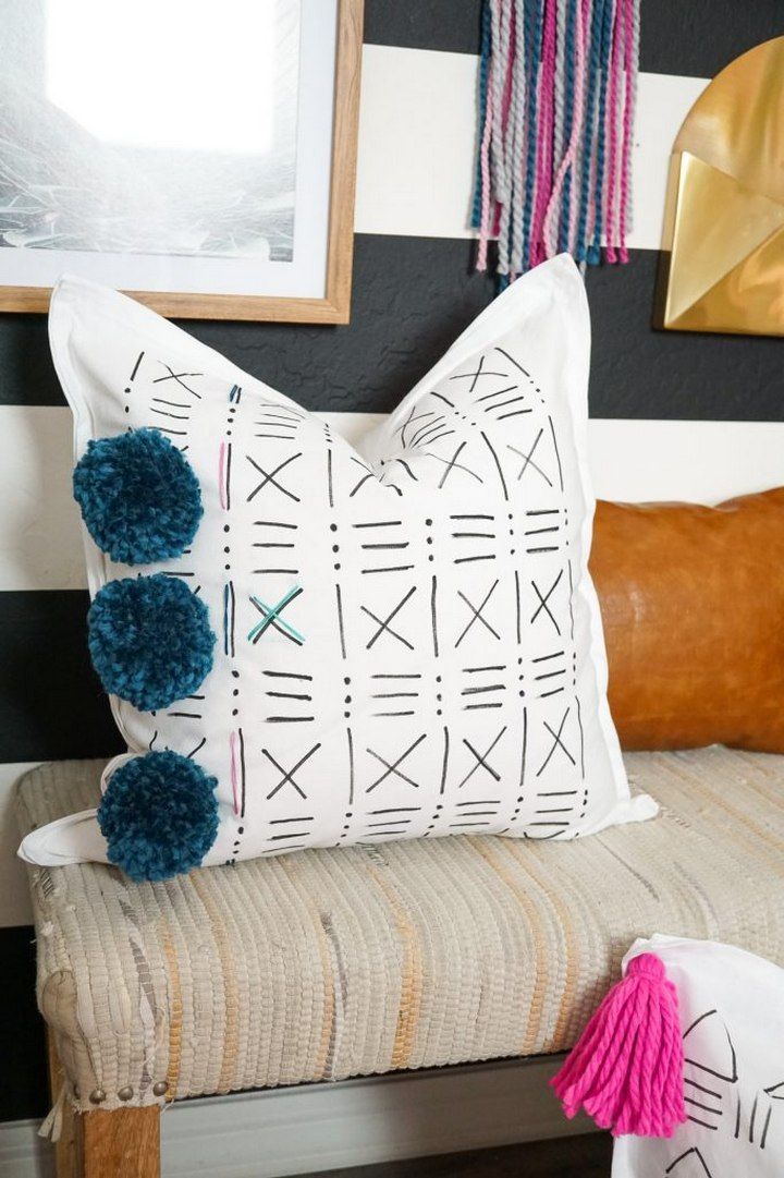 Easy Mudcloth Pillow