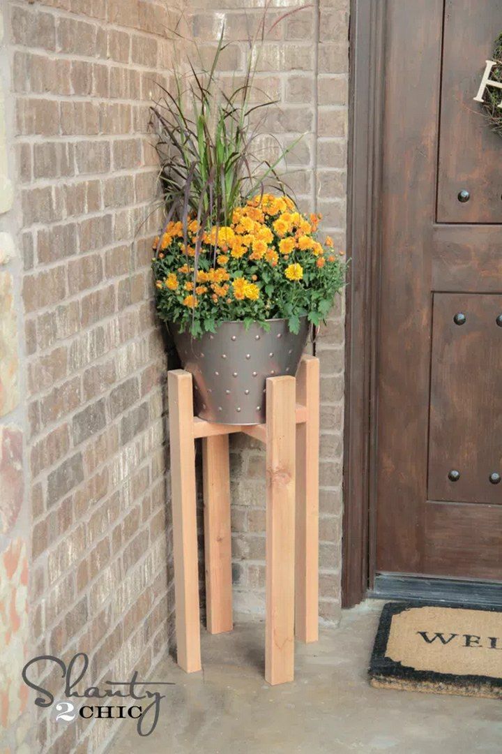 Easy to make DIY Plant Stand