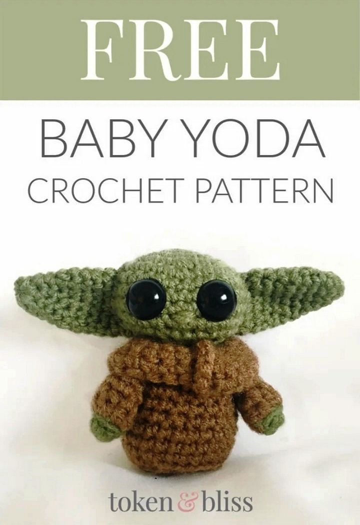 FREE Baby Yoda Crochet Pattern