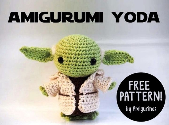 Free Amigurumi Pattern Star Wars Yoda