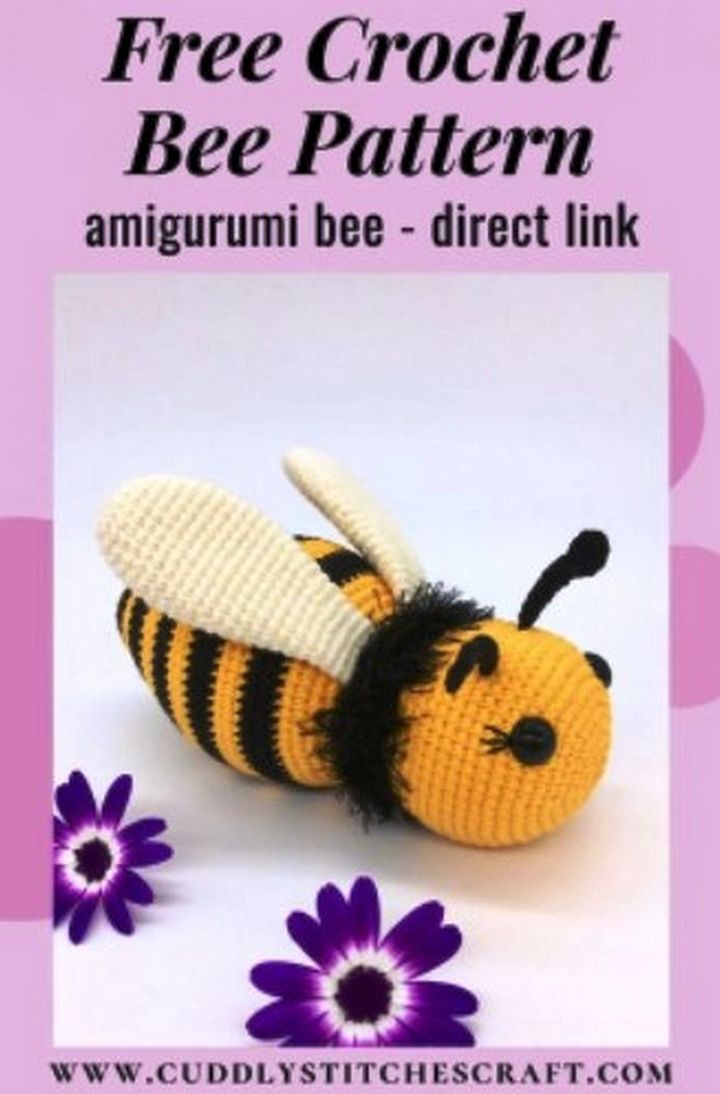 Free Crochet Bee Pattern