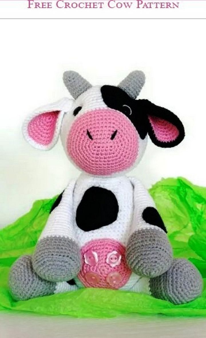 Free Crochet Cow Pattren