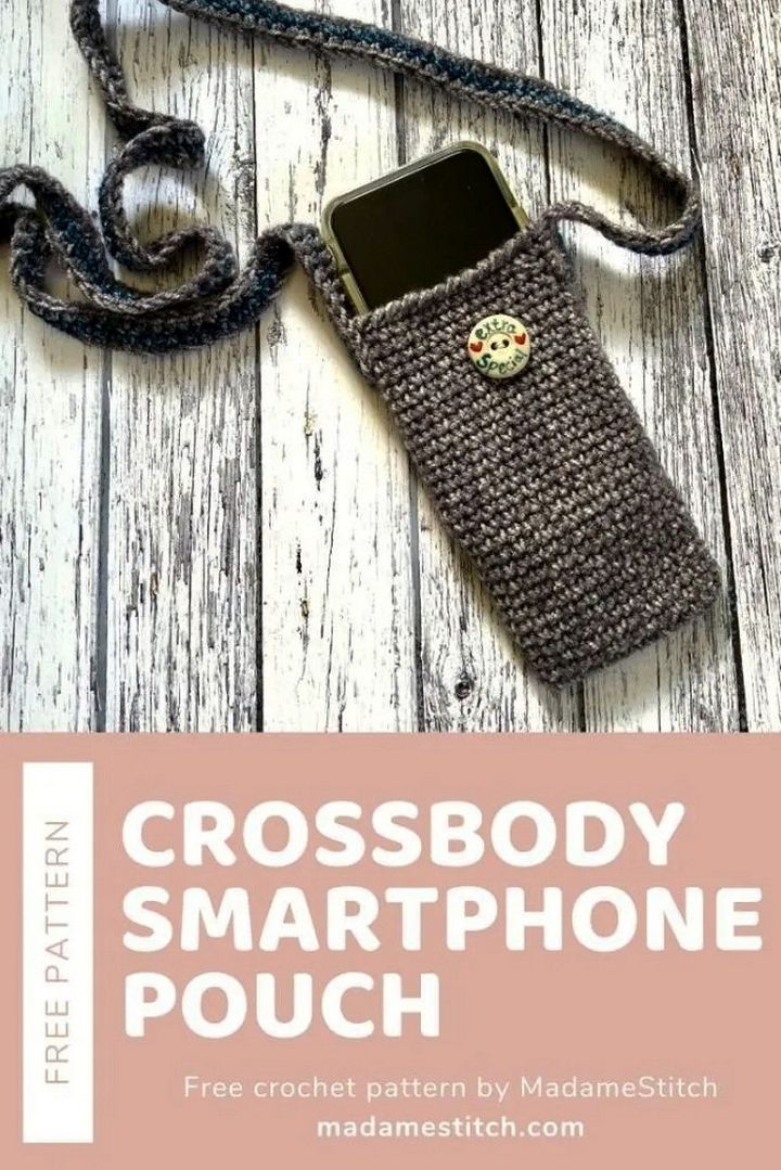 Free Pattern – Crossbody Smartphone Pouch