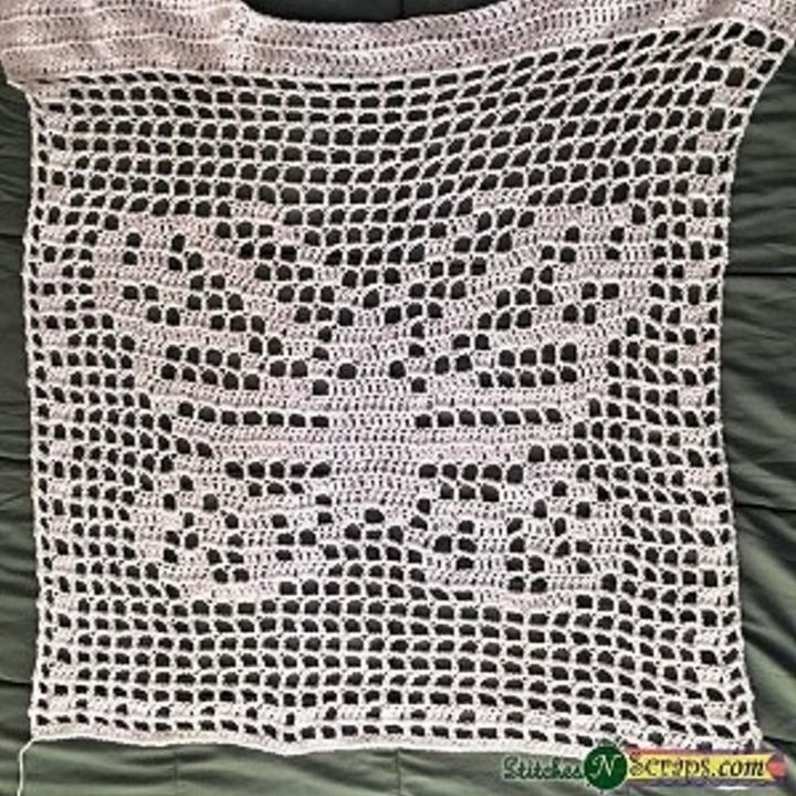 Free Pattern – Filet Crochet Butterfly Motif Chart