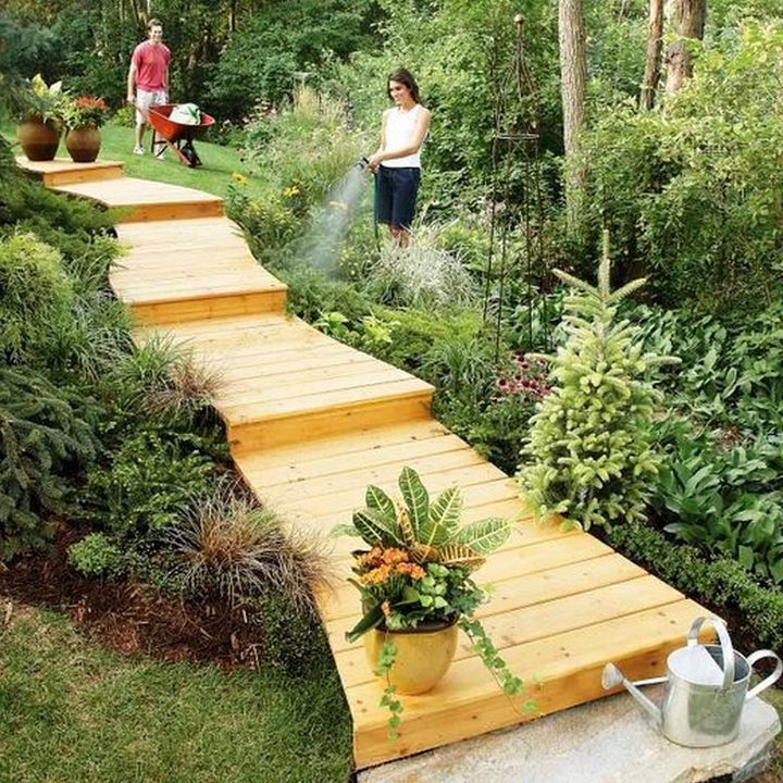 How To Build A Wooden Walkway