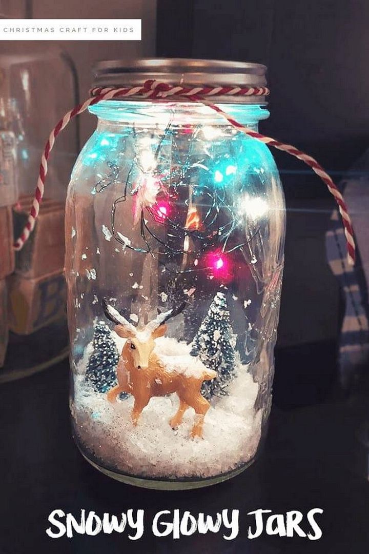 How To Make A DIY Snow Globe With Kids