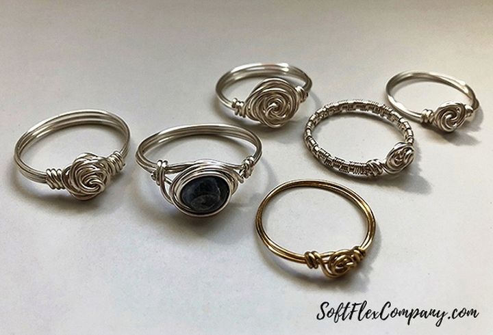How To Make Adjustable Wire Rings Using Craft Wir
