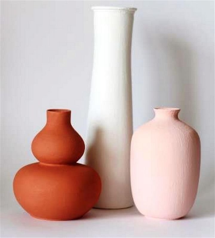 How To Make Faux Ceramic Vases