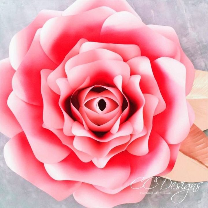 How To Make These Gorgeous Giant Paper Roses