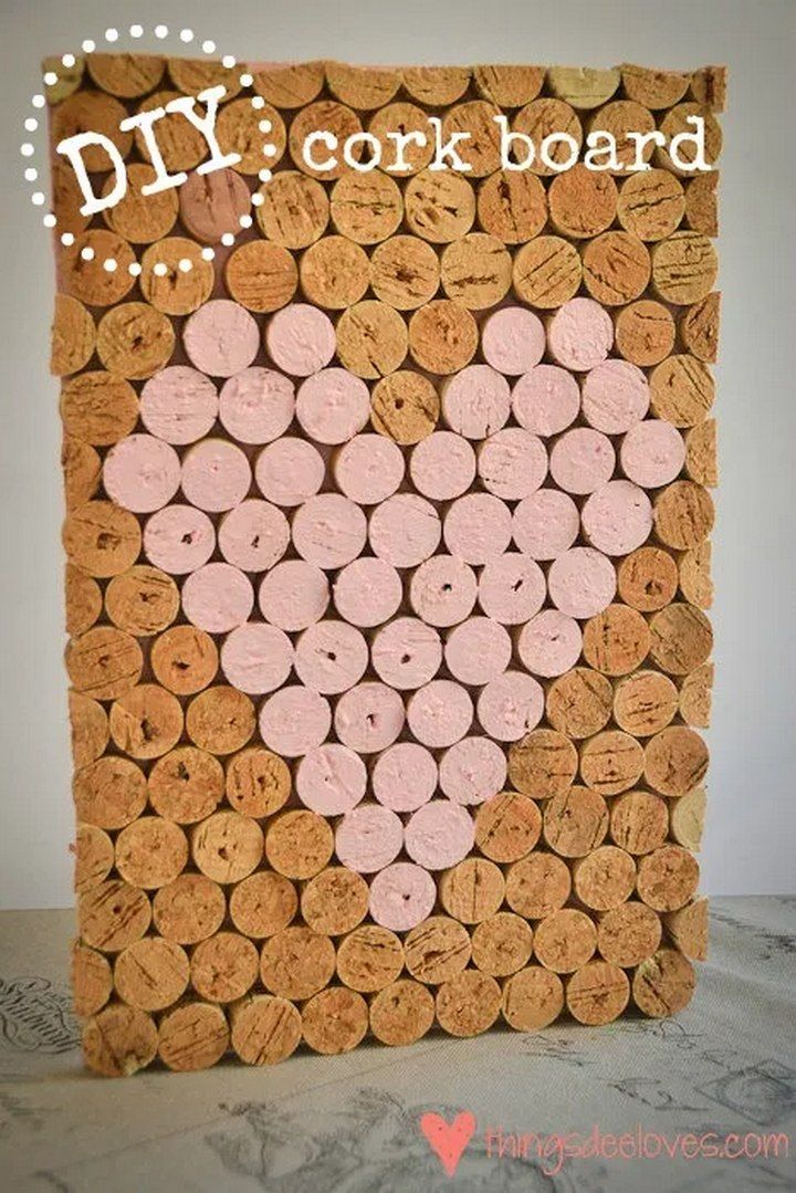 Loving Cork Board DIY