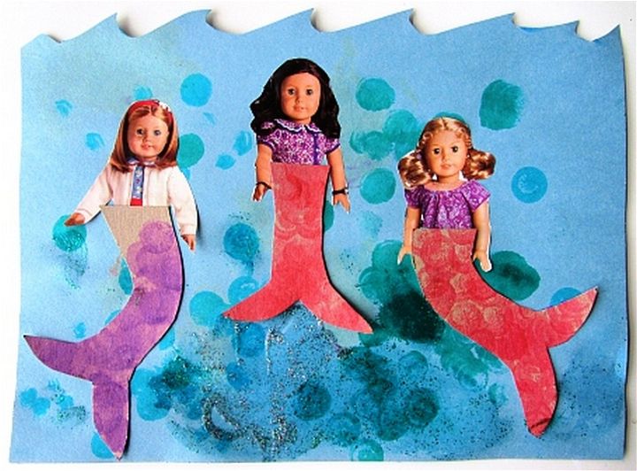 Mermaid Craft For Kids