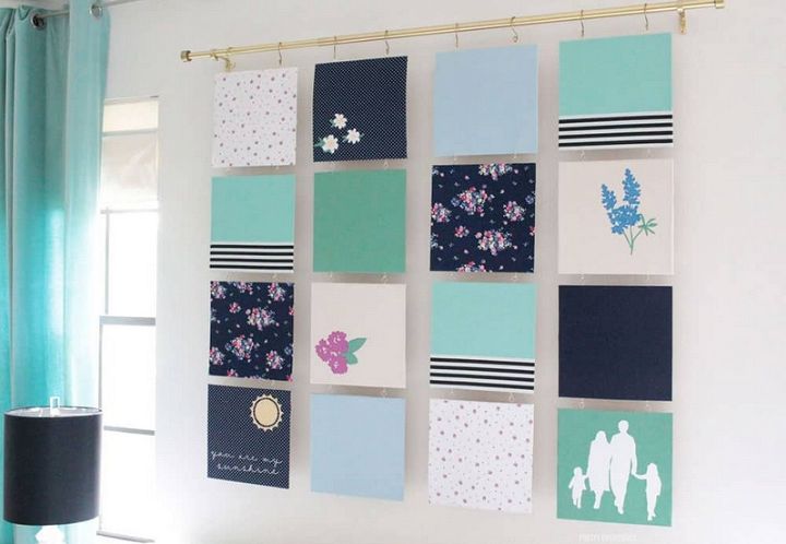 Modern Quilt – Fabric Wall Art