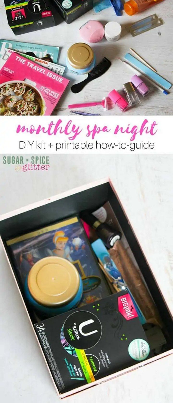 Monthly Spa Night Kit ⋆ Sugar Spice and Glitter