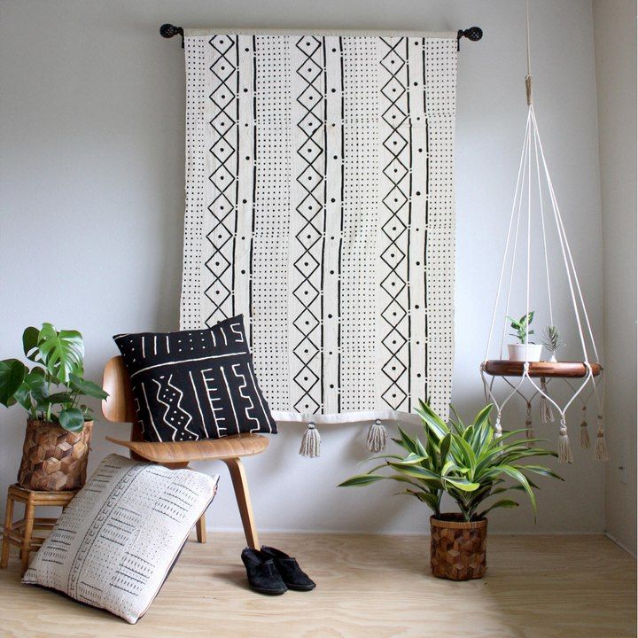 Mudcloth Inspire Wall Hanging Tutorial