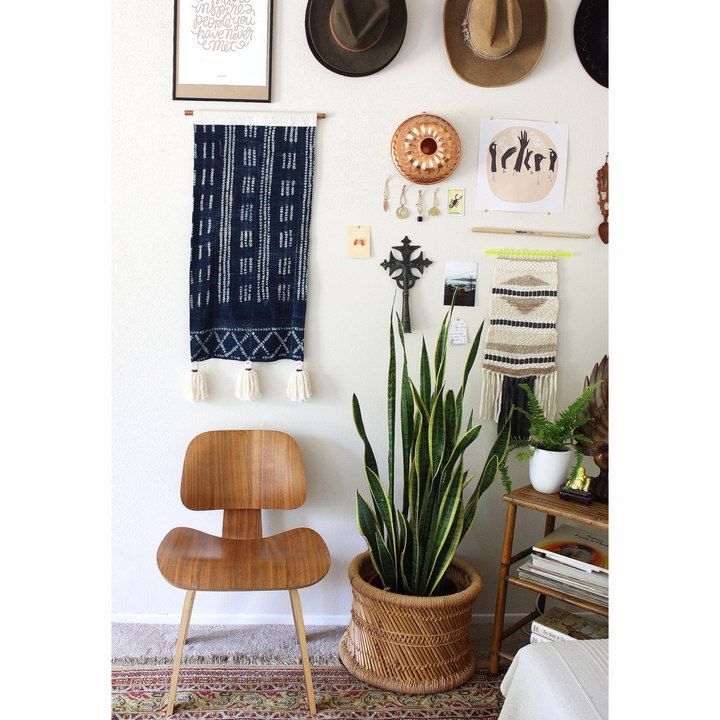 Mudcloth Inspired Wall Hanging Tutorial