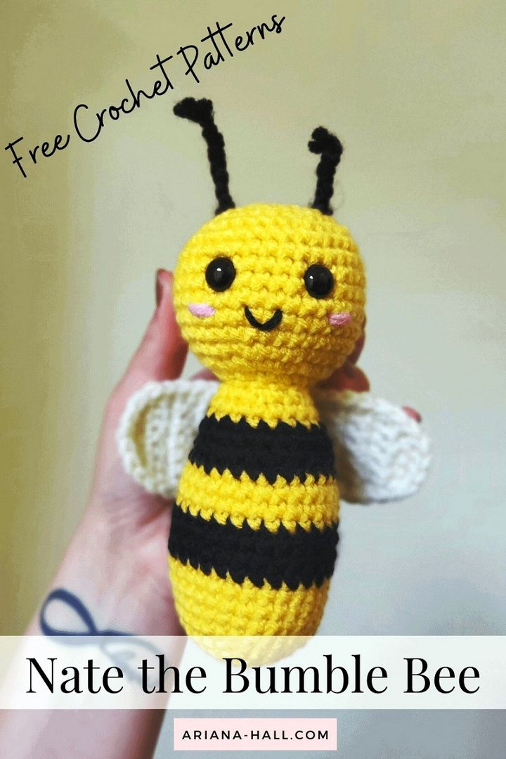Polli Nate Crochet Bee Pattern