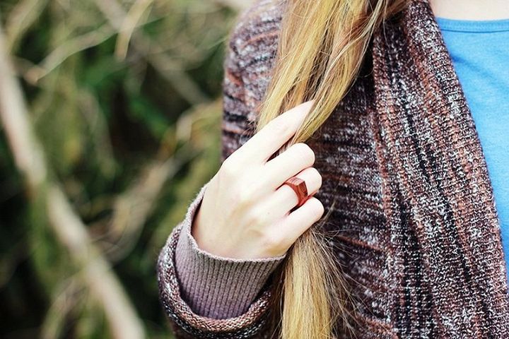 Simple Wooden Rings