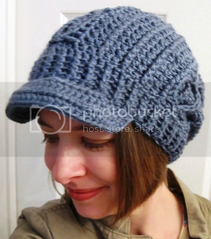 Slouchy Faux Cable Hat