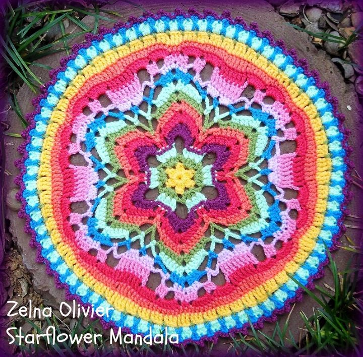 Starflower Mandala Pattern