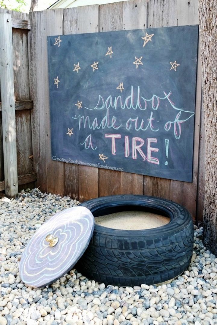 The Easiest DIY Sandbox