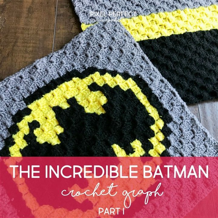 The Incredible Batman Crochet Graph