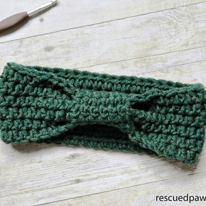 Wrapped Crochet Headband Pattern
