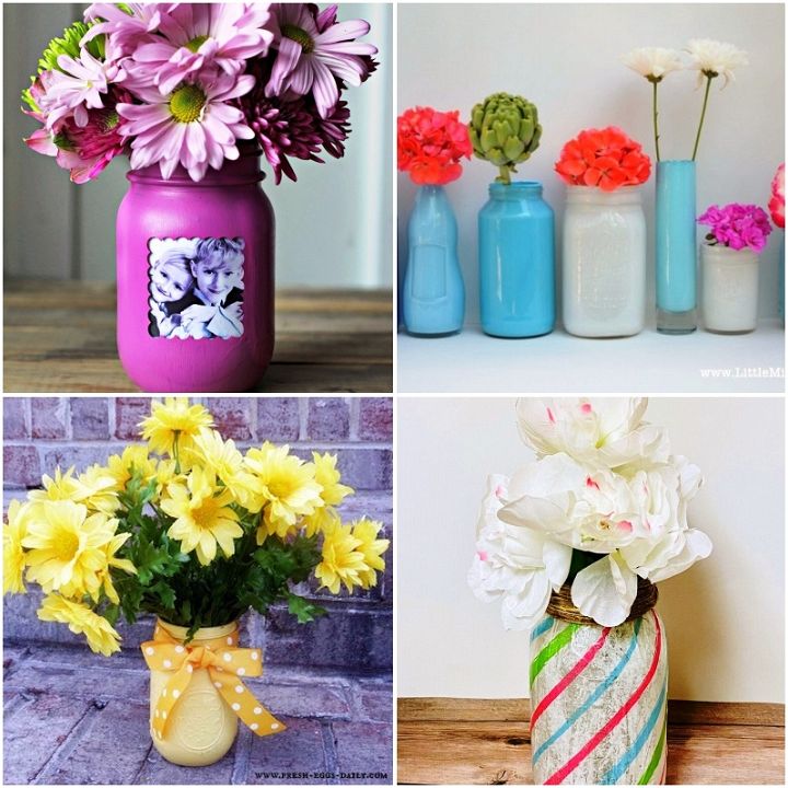 20 Mason Jar Vases That Are One of Best Gift