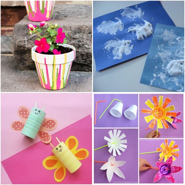 20 Spring Crafts For Toddlers and Preschoolers