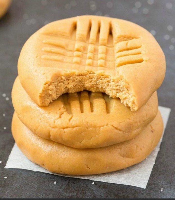 3 Ingredient No Bake Vegan Peanut Butter Cookies