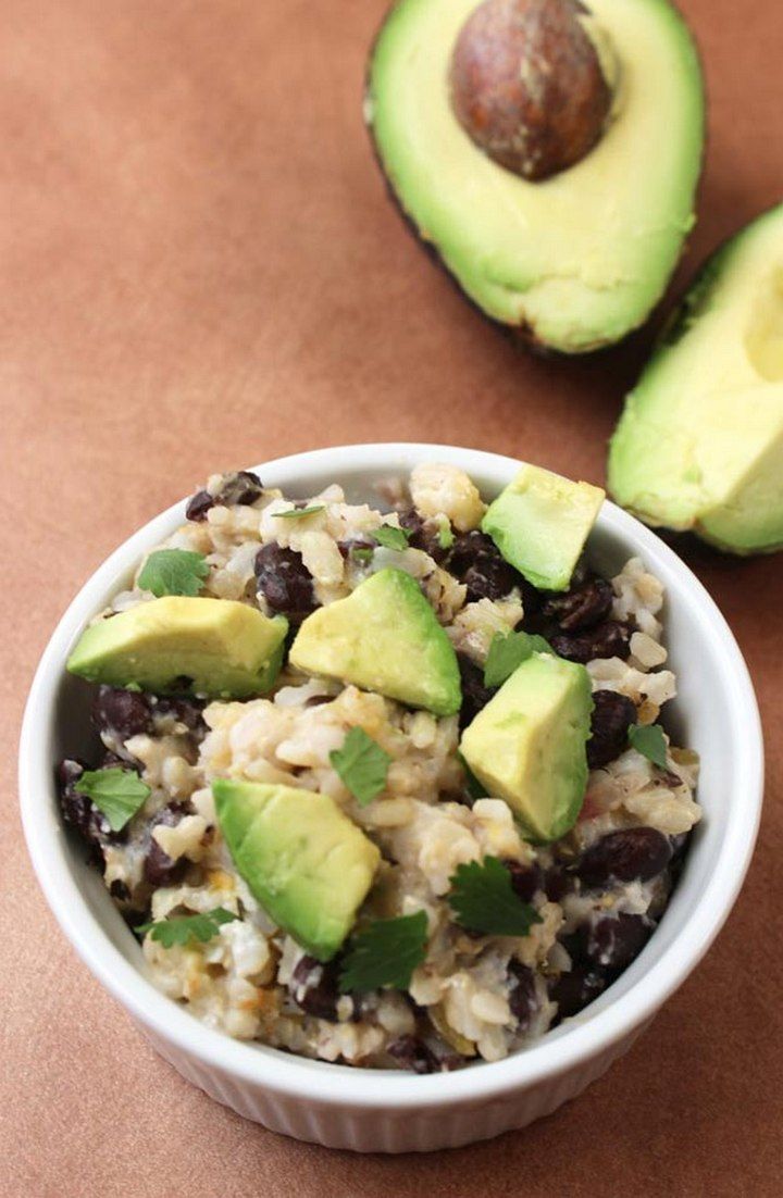 5 Minute Vegetarian Burrito Bowl