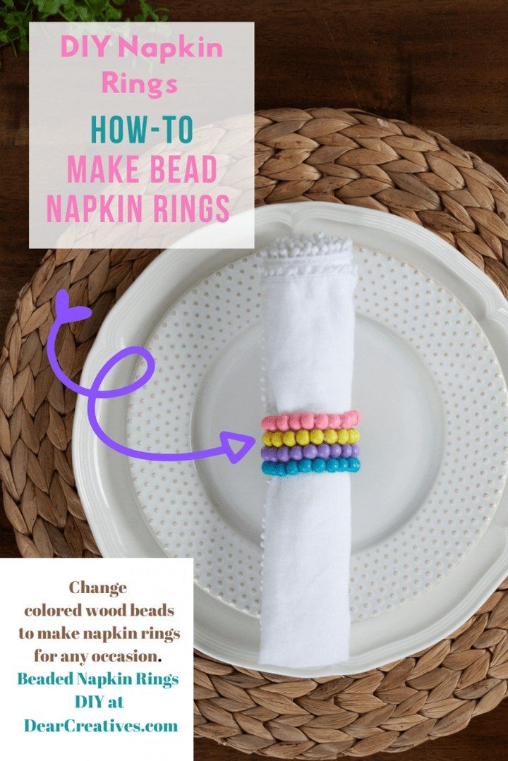 Bead Napkin Rings